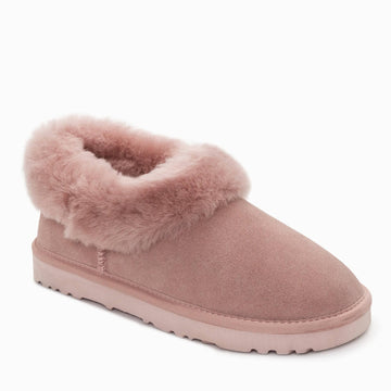 UGG Alberich Fluffy Collar Slippers 