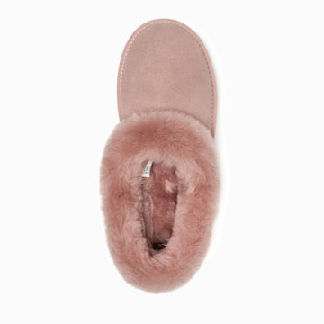 UGG Alberich Fluffy Collar Slippers 
