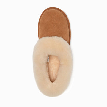 UGG Alberich Fluffy Collar Slippers 