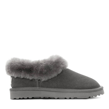 UGG Alberich Fluffy Collar Slippers 