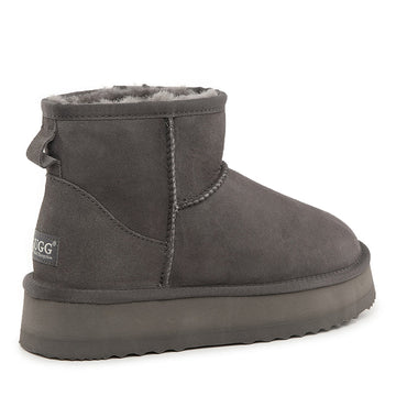 Platinum Mini Platform Ugg Boot