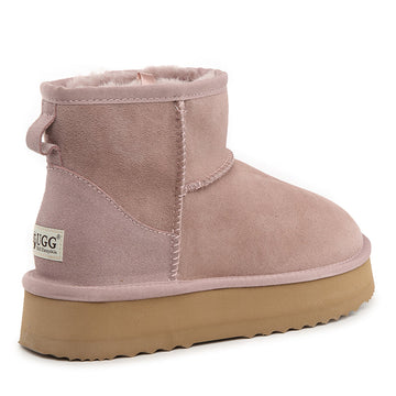 Platinum Mini Platform Ugg Boot