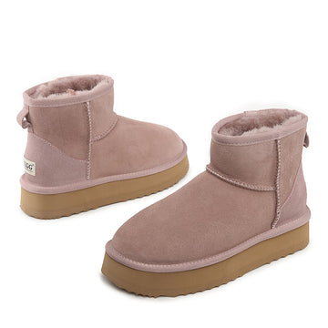 Platinum Mini Platform Ugg Boot