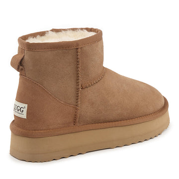 Platinum Mini Platform Ugg Boot