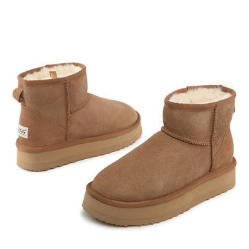 Platinum Mini Platform Ugg Boot