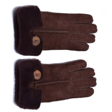 UGG Button Sheepskin Gloves 