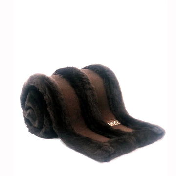 UGG Double Cuff Sheepskin Scarf 