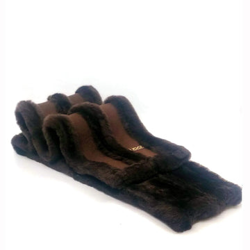 UGG Double Cuff Sheepskin Scarf 