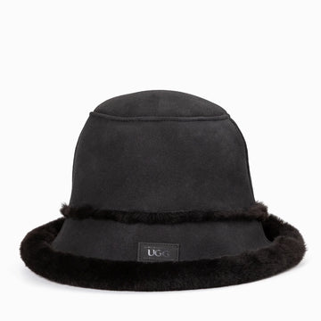 UGG Double Face Sheepskin Bucket Hat 