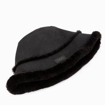 UGG Double Face Sheepskin Bucket Hat warm winter bucket hat view 6