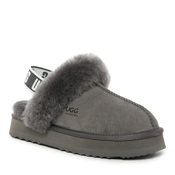 Platinum Slingback Scuff Uggs