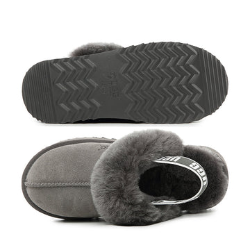 Platinum Slingback Scuff Uggs