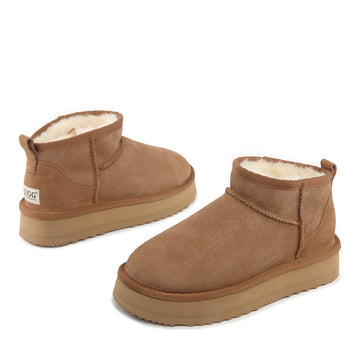Platinum Ultra Mini Platform Ugg Boot