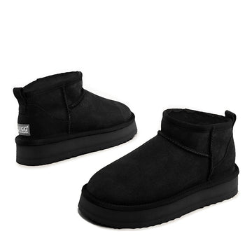 Platinum Ultra Mini Platform Ugg Boot