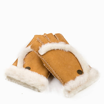 UGG Premium Fingerless Sheepskin Gloves 