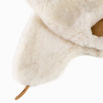 UGG Premium Sheepskin Button Aviator Hat 