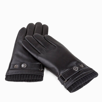 UGG Premium Touch Screen Men's Silver Stud Gloves 