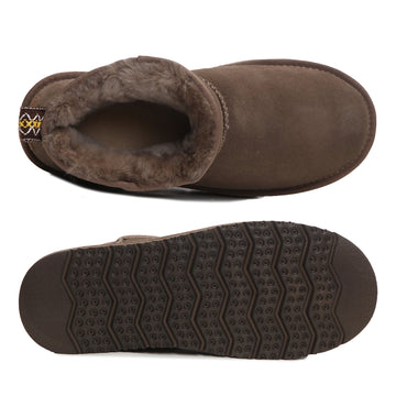 Mini Atasha Ugg Boots, for women and men in Walnut Brown view 25