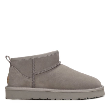 Mini Atasha Ugg Boots, for women and men in Warm Grey view 26