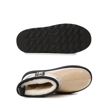 Platinum Coated Rain Ugg Boots